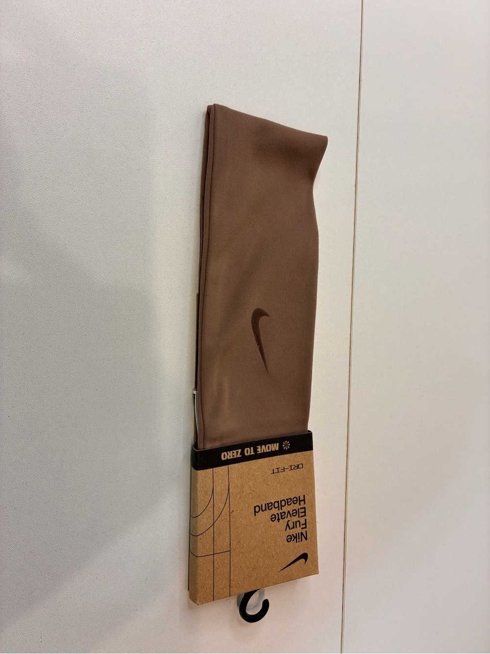 Nike Fury elevate Brown Dri-FIT Headband NWT